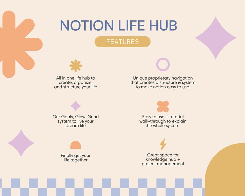 All-in-one Notion Life Hub — Notion Hub to Organize Your Life — Goals ...