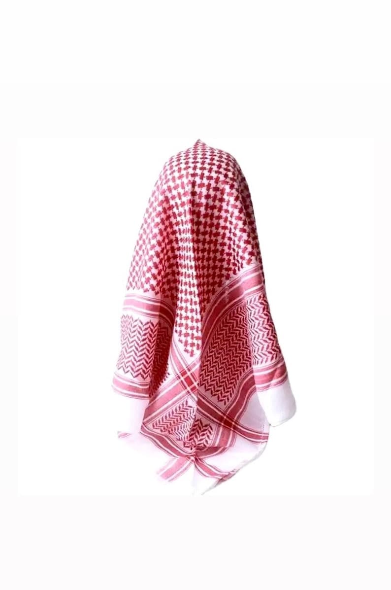 Saudi Arabia style Arafat Scarf Kefiyyeh Shemagh Arab Islamic Wrap Malaki yashmagh scarf شماغ image 3