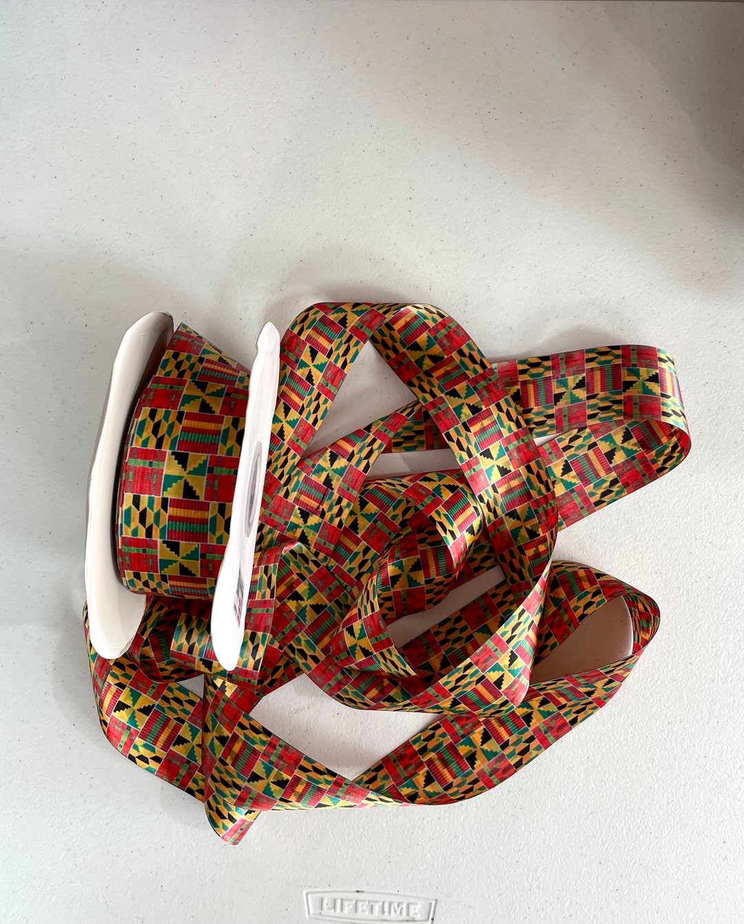 African Print Ribbon African 2 Inches Wide Ankara Kente 3 - Etsy