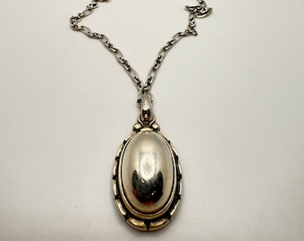 Sterling silver vintage Georg Jensen pendant