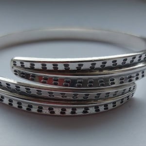 希少美品 David Andersen ノルウェー 925 バイキング バングル