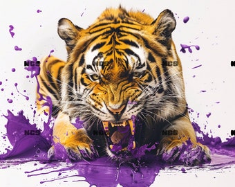 LSU Digital Art - Etsy