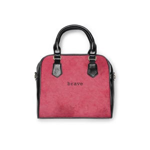 Bolso de hombro "¿Cuál es tu palabra?" - BRAVE