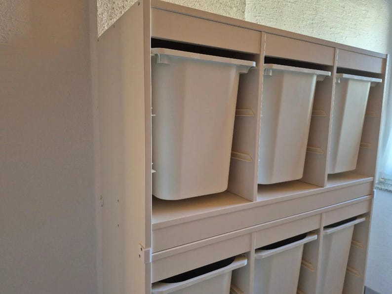 Stack Trofast Connecting Brackets for Stacking IKEA TROFAST Shelves - Shelf ...