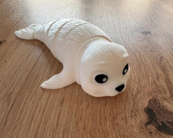 Cute Articulated Seal - Sweet movable seal