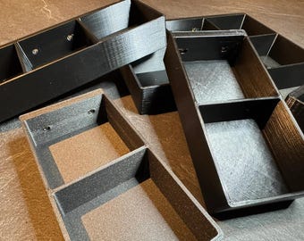 Modular sorting boxes