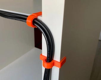 Strong cable clip for IKEA KALLAX, BESTÅ and more