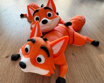 Cute Articulated Fox - Flexi Fox