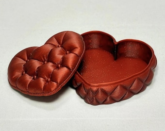Pillow Heart Jewelry Box
