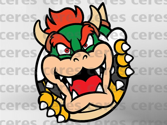 Super Mario Bowser Svg File, Super Mario Bowser Png File, Super Mario  Bowser High Quality Png File, Svg File, Super Mario Svg File, Mario