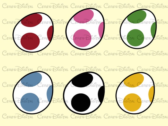 Yoshi Egg - Super Mario Yoshi Egg - Free Transparent PNG Clipart Images  Download