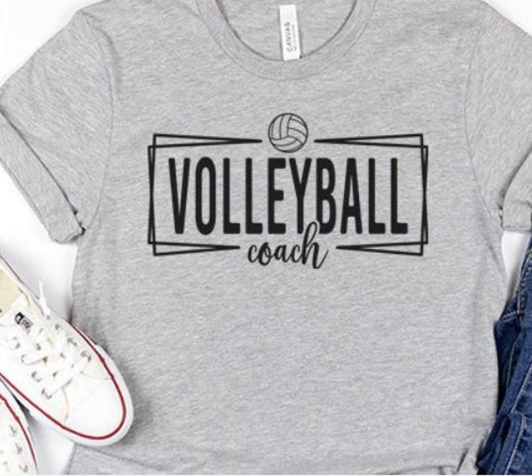 Volleyball Coach Shirt Fun Game Day Coach Shirt Practice - Etsy