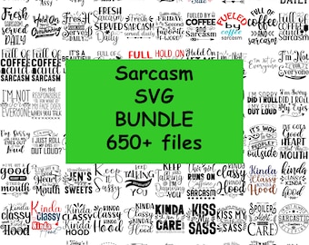 650+ Sarcasm SVG Bundle, Funny Svg Bundle, Sarcastic Bundle Svg, Sarcastic Svg Bundle,  Sarcastic Sayings Svg Bundle, Sarcastic Quotes Svg