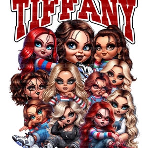 Killer Doll | Urban Trap Designs | Sublimation | Instant Digital Download | Fantasy Fan Art | PNG | T-Shirt | Tumbler  | All Over |