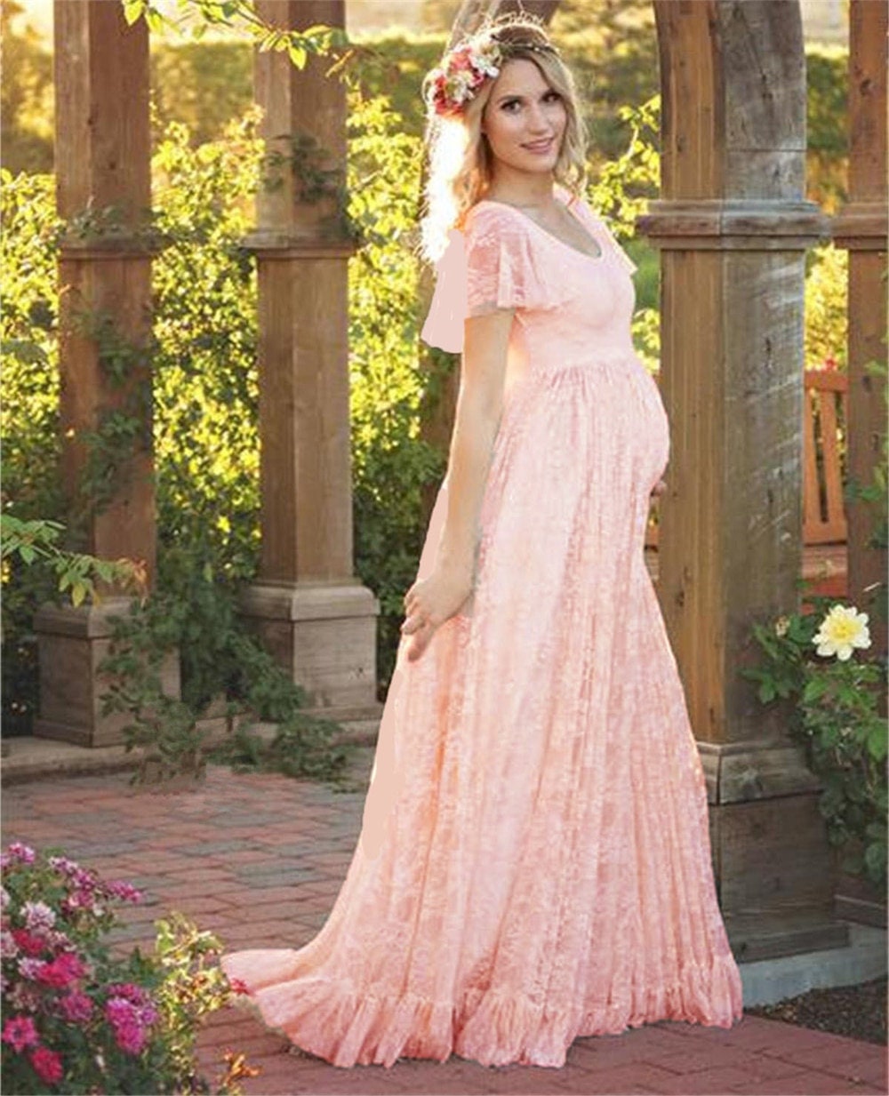 Lace Maternity Dress - Etsy