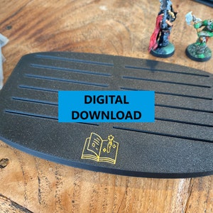 HeroQuest Kartenhalter für Schreckenszauber / Spellcard Holder (Digitaldatei)