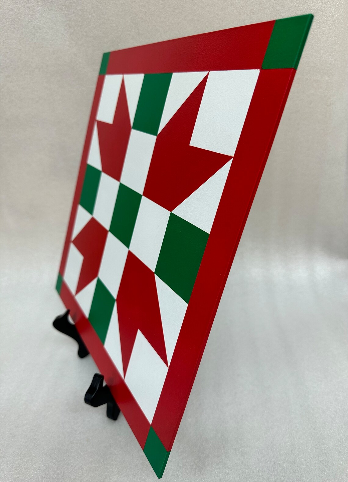 12x12 House Barn Quilt Hand Painted on Aluminum Composite Etsy