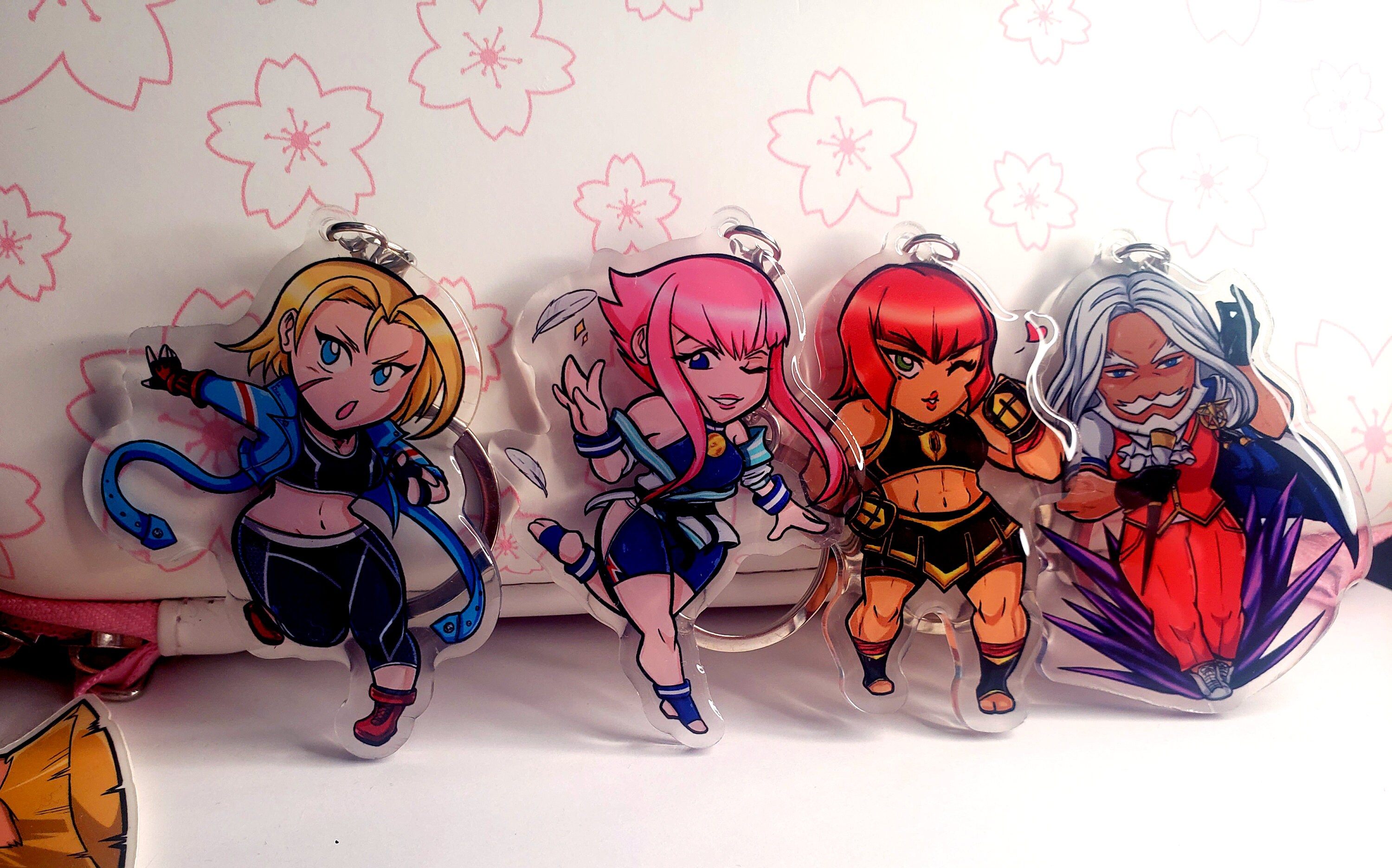 Street Fighter and Strider Hiryu Keychains - Etsy