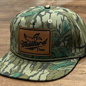 Mossy Oak Greenleaf Camo Goat Rope Snapback