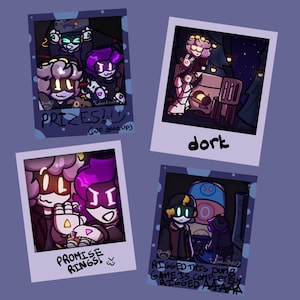 PREORDER Murder Drones Photo STICKERS