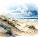 Watercolor Winter Clipart, Winter Landscape, Card Making, Digital ...