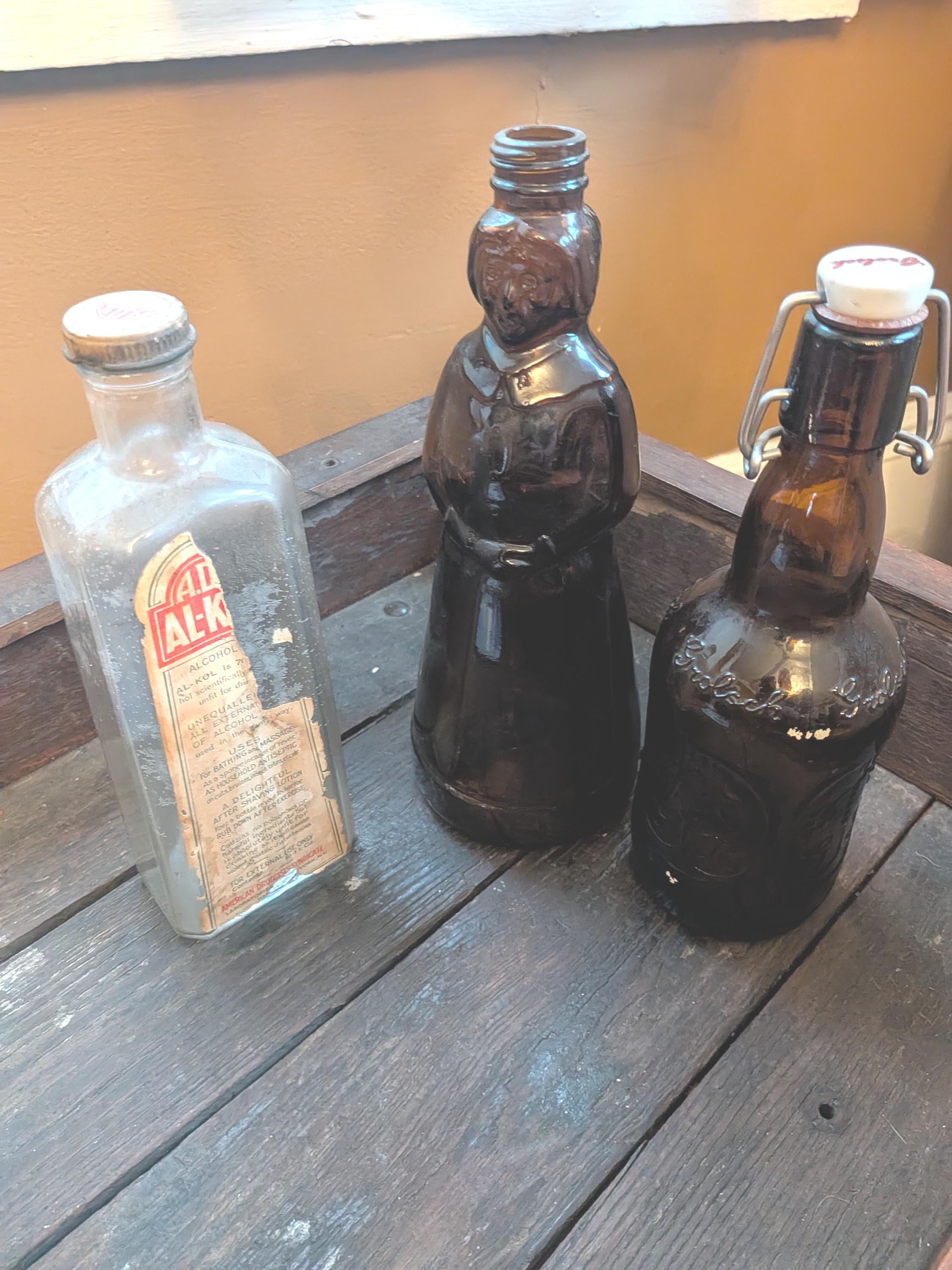 アンティーク雑貨 1960s Germany bottle 1960s Beer Bottle - Etsy