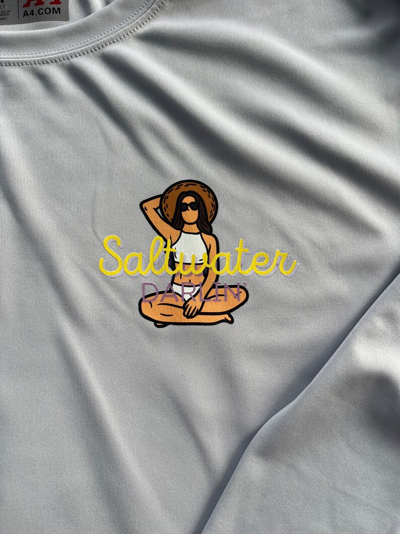 Made In USA Womens Fishing Shirt Long Sleeve