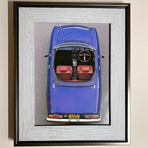 Custom Framed Alfa Romeo Spider Photo