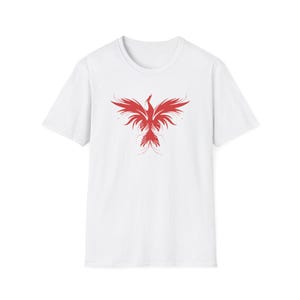 Phoenix T-Shirt For Men & Women, Firebird Tee, Phoenix Rising T-Shirt Gift, Phoenix Rising Mythological Shirt, Thunderbird Shirt