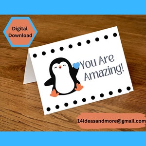 Happy Diaversary (Diabetes) Penguin Greeting Card