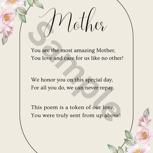 Generic Mother&#39;s Day Poem