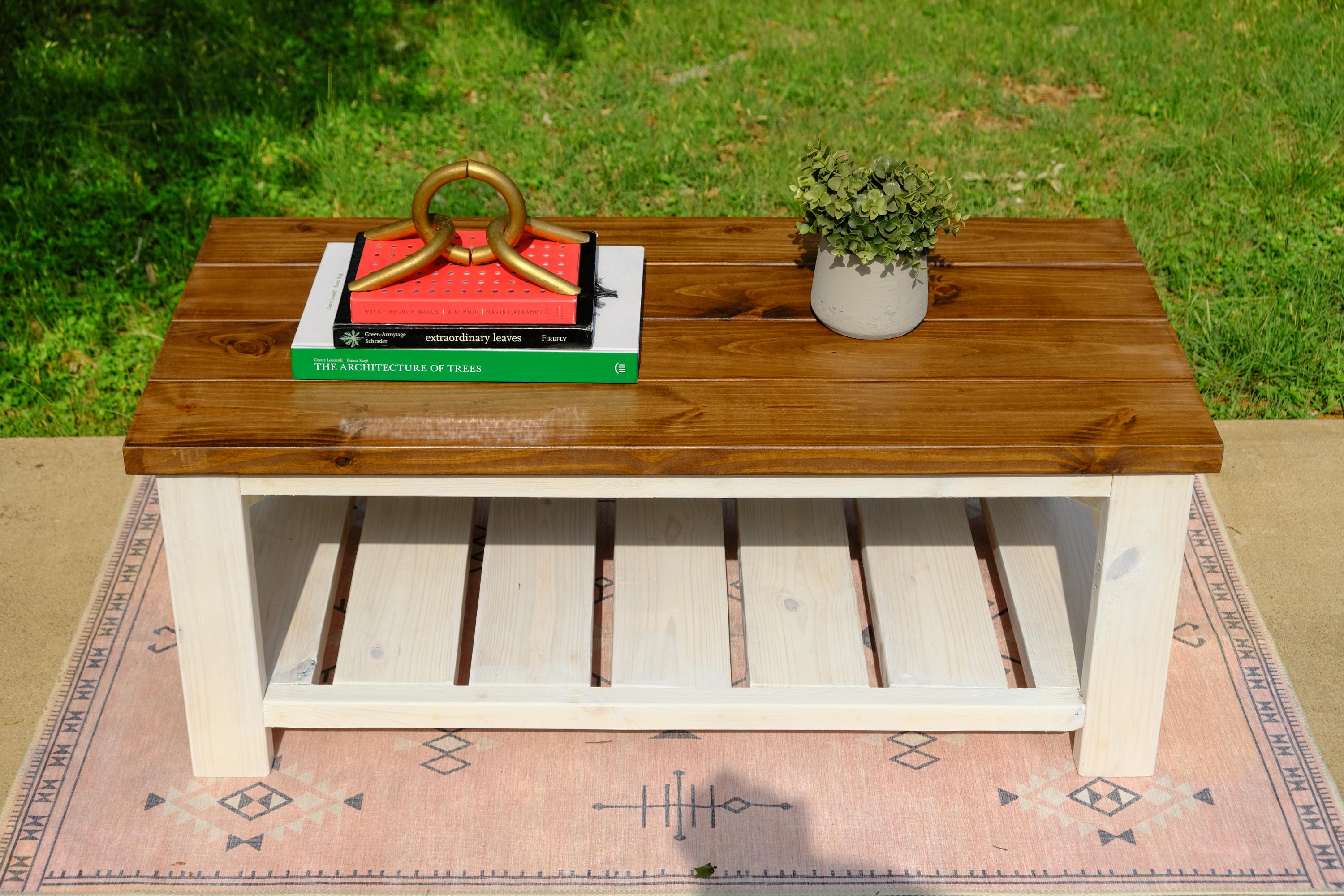 Handmade Farmhouse Coffee Table Etsy