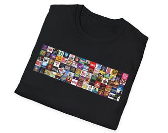 Broadway Show Collage T-Shirt: Musical Theater Fan Gift