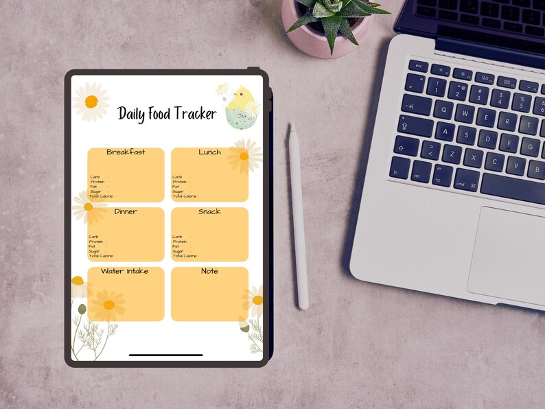Weekly Calorie & Macro Tracker Printable (digital Download) - Etsy