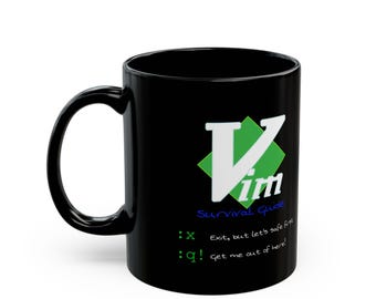 Programmierer Vim Tasse: Programmierer Kaffeetasse Geschenk