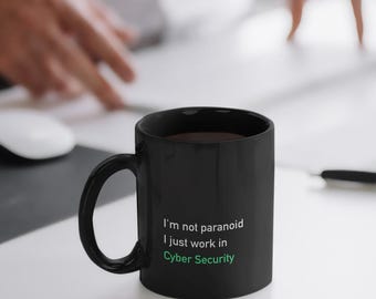Mug cybersécurité amusant : tasse à café pirate - Cadeau humoristique informatique