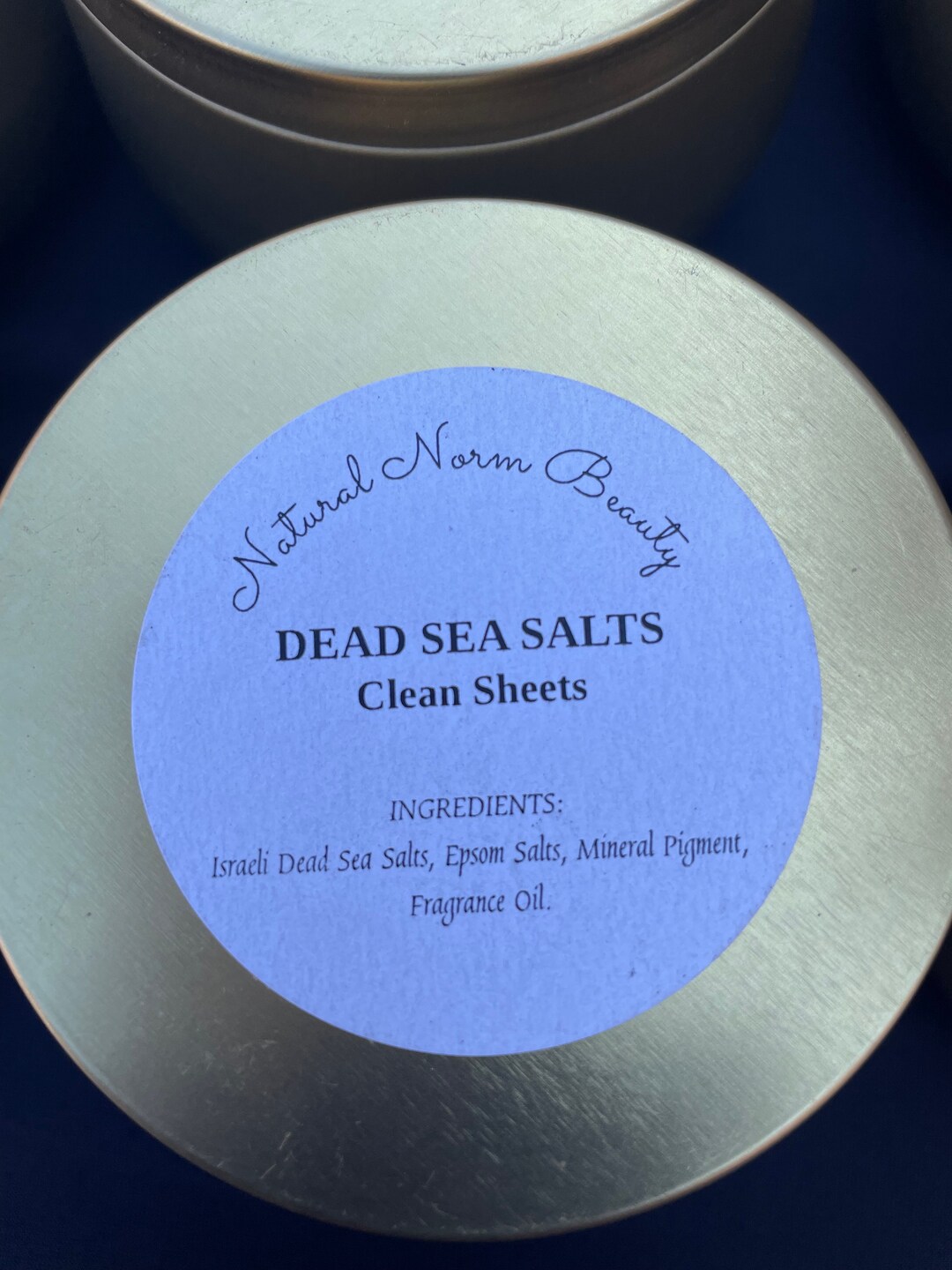8oz Israeli Dead Sea Salts Clean Sheets Fragrance Etsy