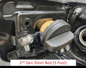 Fuel Cap Holder 2005-2015 Toyota Tacoma 2nd Generation (Short Bed) - Made in USA