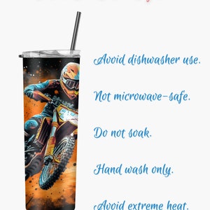 It's Not Just A Hobby It's My Reality Motocross Tumbler
