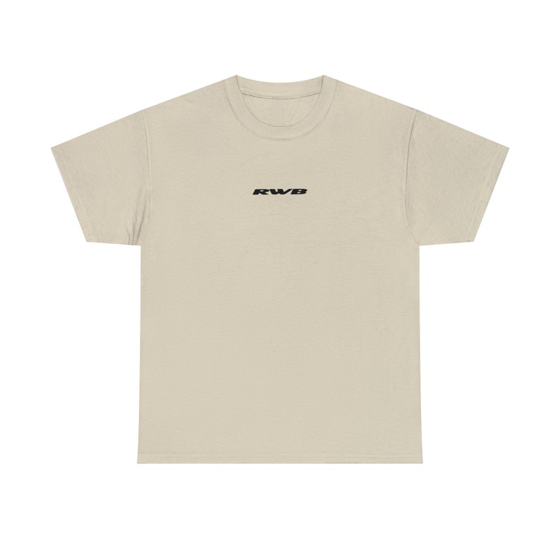 Porsche 911 T-shirt, RWB, RAUH-Welt Porsche shirt, Porsche Turbo T-shirt, Car Enthusiast Shirt, Gift for Car Guy image 4