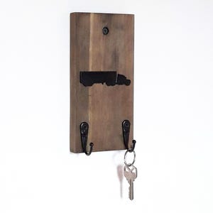 Trucking Key Holder, Truck Driver Gifts, Semi Truck, Gift For Trucker