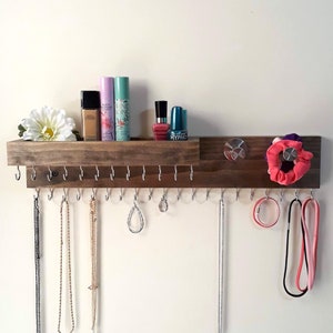 Wall Necklace Organizer, Jewelry Holder