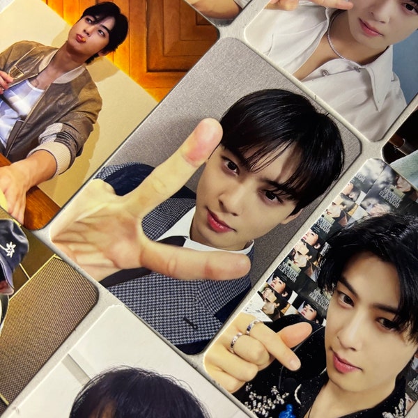 Cha Eunwoo Photocards