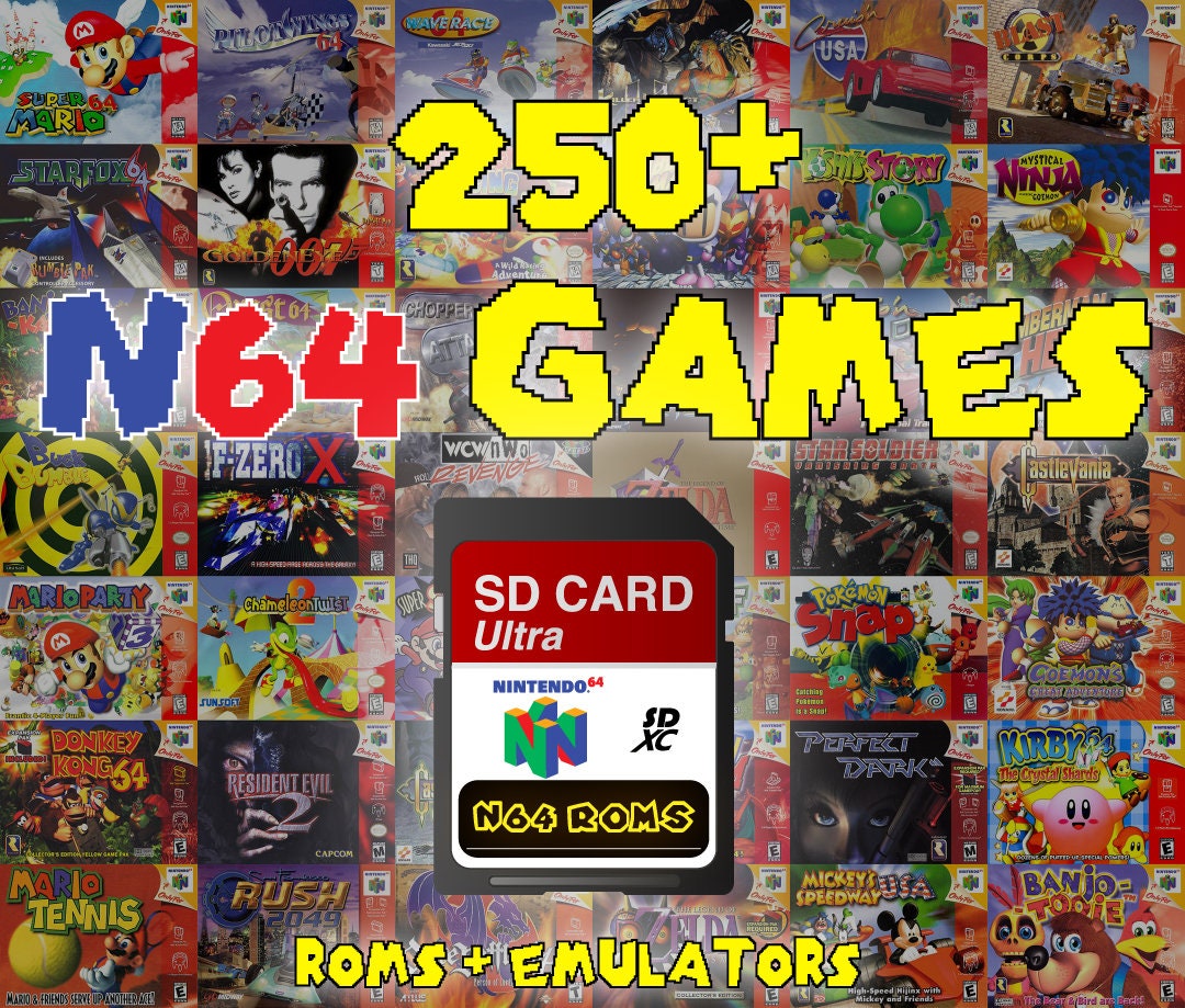 N64 ROMs FREE - Nintendo 64 ROMs - Emulator Games