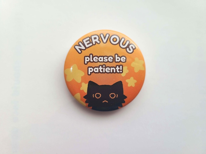 Social Boundary Cats | 32mm/58mm Button Pins image 3