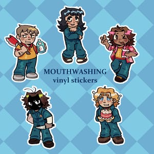 Mouthwashing | vinyl stickers