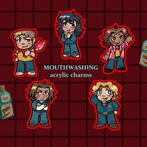 Mouthwashing  | acrylic charms