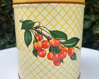 Decoware Canister with Cherry Design