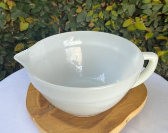 Bol à pâte en verre Fire King Milk