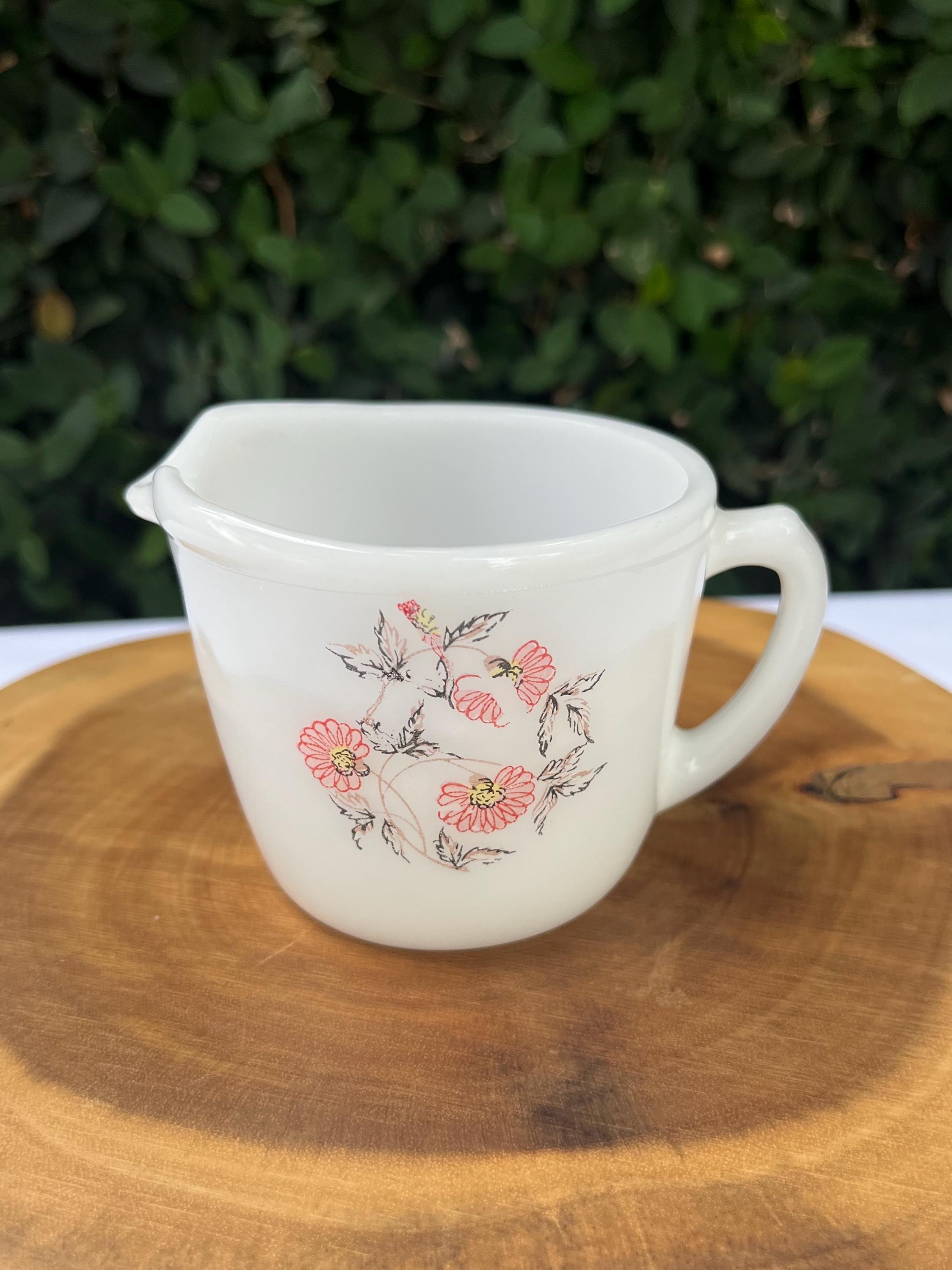 Fire King Creamer - Etsy
